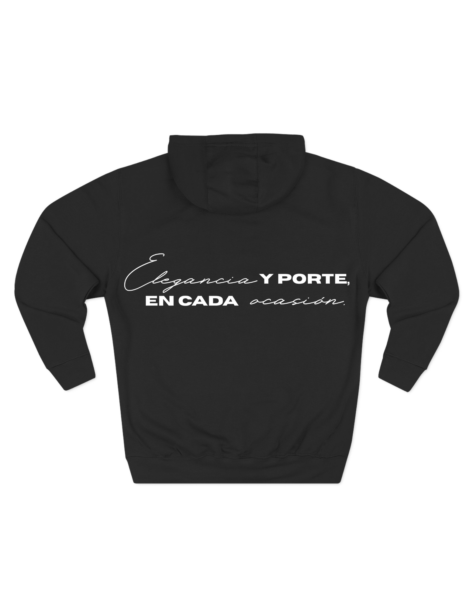 Hoodie Basica "Elegancia y Porte"